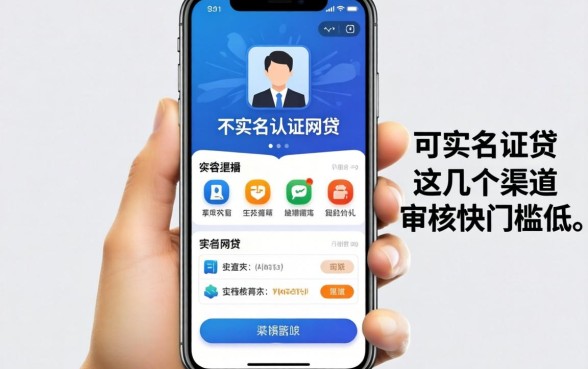揭秘手机不实名认证的网贷，这几个渠道审核快门槛低