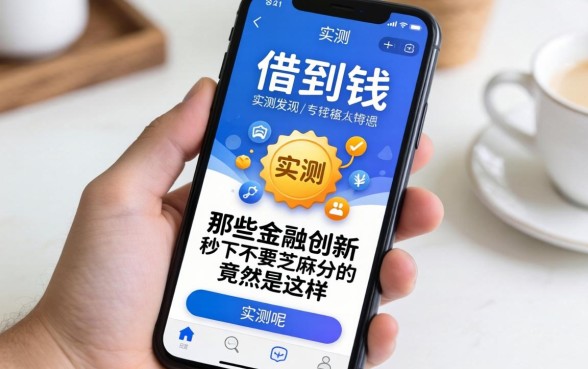 手机上怎么可以借到钱呢？实测发现那些金融创新秒下不要芝麻分的软件竟然是这样
