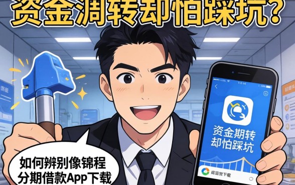 急需资金周转却怕踩坑?如何辨别像锦程分期借款app下载一样正规的贷款平台?