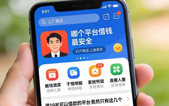 我翻遍手机应用商店，发现手机上哪个平台借钱最安全，满19岁可以借款的平台竟然只有这几个
