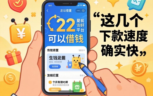 盘点22可以借钱的平台,这几个下款速度确实快