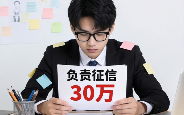我20岁负债累累想贷30万，那些不看征信的平台真的存在吗