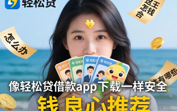 急需用钱怎么办？像轻松贷借款app下载一样安全的借钱平台有哪些？这五个良心推荐请收好