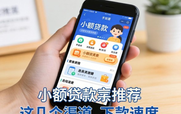 手机小额贷款软件推荐一下，这几个渠道下款速度还行