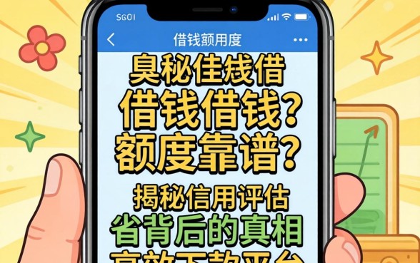 手机号看借钱额度靠谱吗？揭秘信用评估背后的真相与高效下款平台