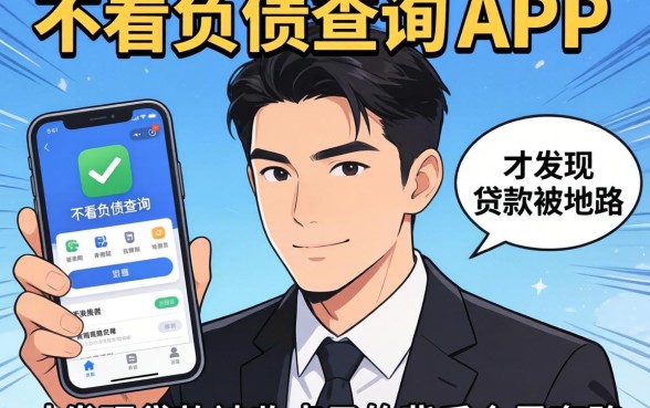 我试过那些不看负债查询的app，才发现贷款被收点子的背后全是套路