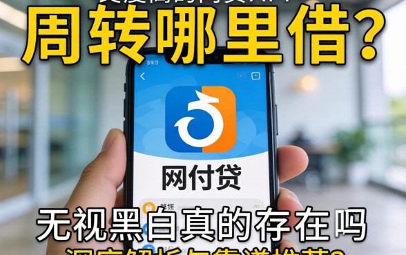 急需周转哪里借？通过率高的网贷app 无视黑白真的存在吗？深度解析与靠谱推荐