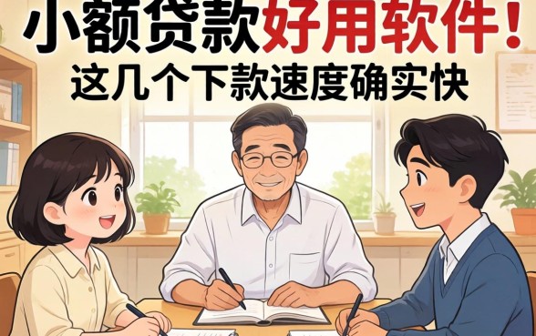 揭秘小额贷款好用的软件：这几个下款速度确实快