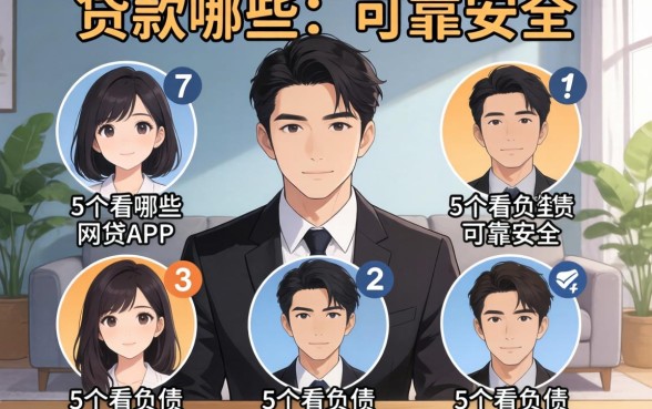 网上贷款哪些比较可靠安全，细致阐述5个不看负债的网贷app