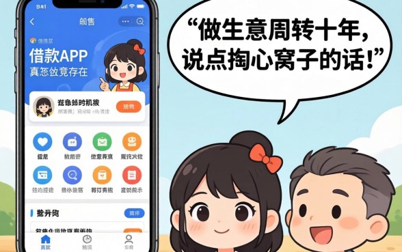 无需验证的借钱app真存在？我做生意周转十年，说点掏心窝子的话