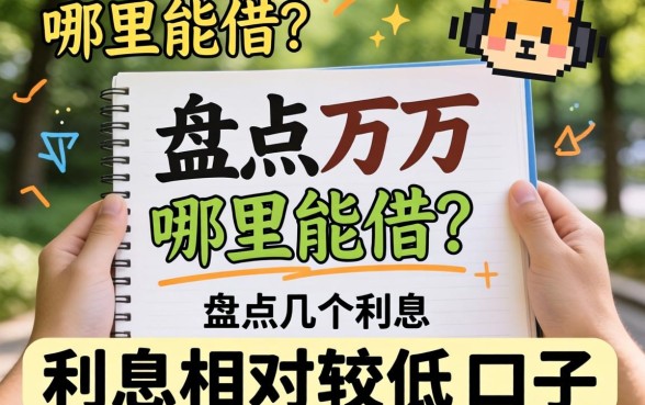急需两万多哪里能借?盘点几个利息相对较低的口子