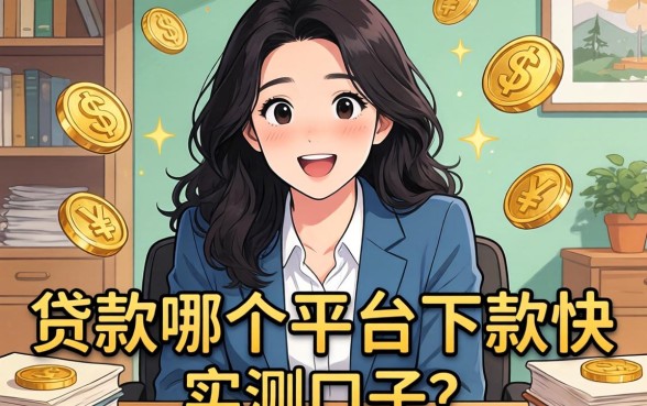 急需资金周转？揭秘贷款哪个平台下款快的实测口子