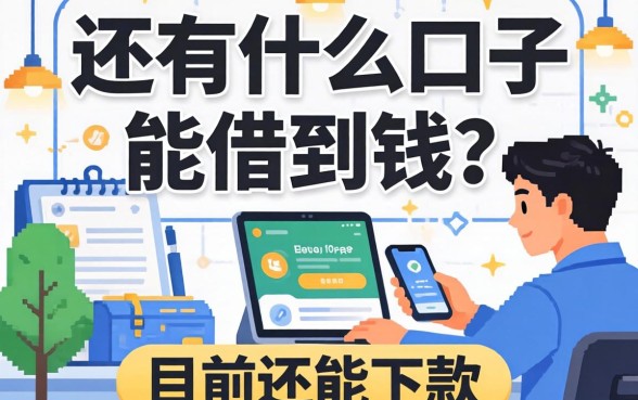 还有什么口子能借到钱的？整理几个目前还能下款的渠道