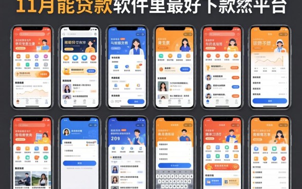 我实测了十几款网贷，发现11月能贷款的软件里最好下款的竟然不是那几家大平台