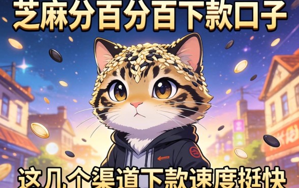 揭秘芝麻分百分百下款口子，这几个渠道下款速度挺快