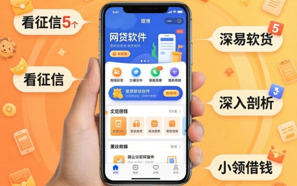 超容易的网贷软件，深入剖析5个不看征信小额借钱的软件
