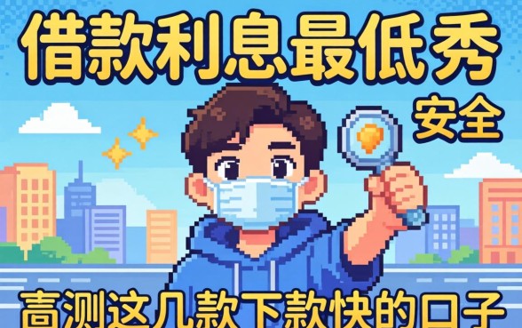 现在什么借款利息最低最安全？实测这几款下款快的口子