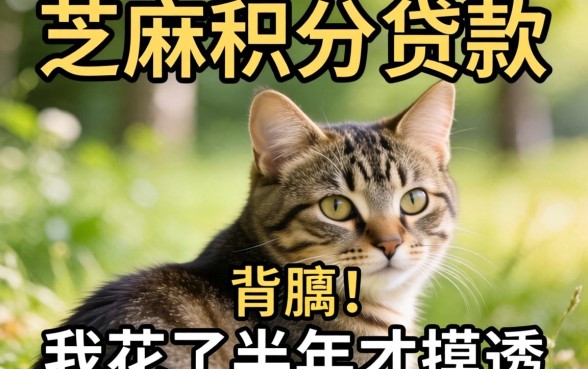 芝麻积分贷款t背后的猫腻，我花了半年才摸透