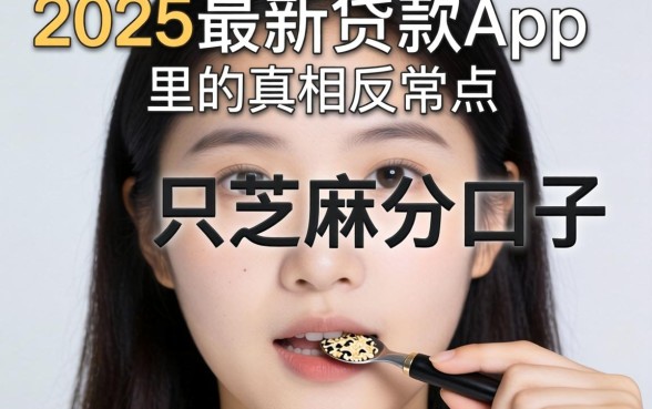 我试了那些只要芝麻分的口子，发现2025最新贷款app里的真相有点反常识