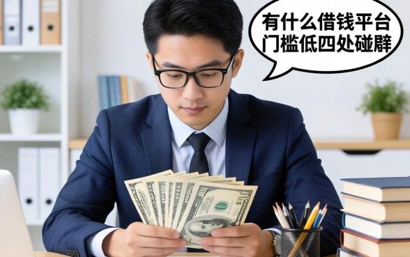 急需用钱却四处碰壁？有什么借钱平台门槛低的能解燃眉之急？