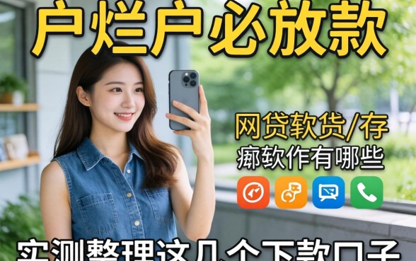 黑户烂户必放款的网贷软件有哪些？实测整理这几个下款口子