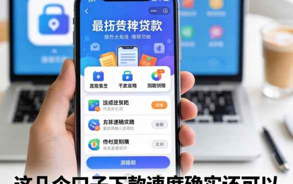 实测最新app贷款：这几个口子下款速度确实还可以