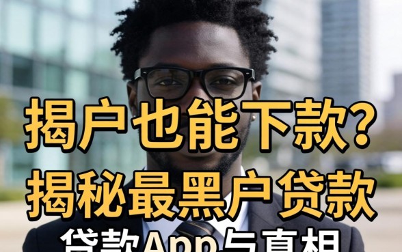 黑户也能下款？揭秘最新黑户贷款app的真相与门道