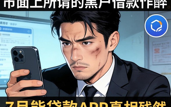 我试了市面上所谓的黑户借款软件,发现7月能贷款的app真相很残酷