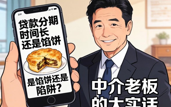 手机贷款分期时间长，是馅饼还是陷阱？一个中介老板的大实话