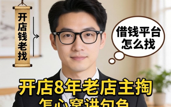 正经借钱平台怎么找？开店8年老店主掏心窝讲几句