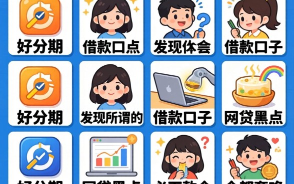 我试了十几个类似好分期的借款口子，发现所谓的网贷黑户必下款全是套路