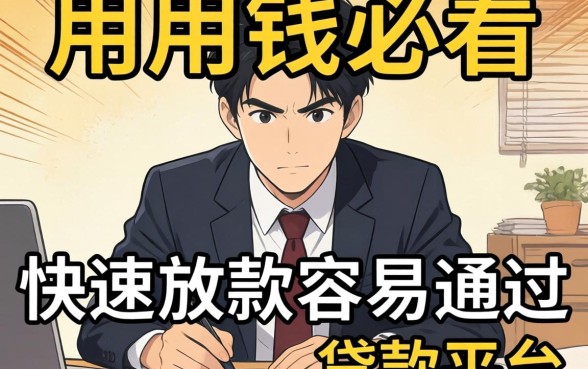 急用钱必看：快速放款容易通过的贷款平台有哪些呢