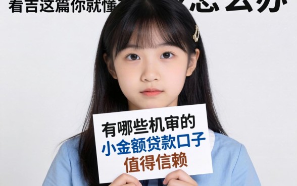 急需用钱怎么办?有哪些机审的小额贷款口子值得信赖?看完这篇你就懂了
