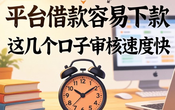 实测平台哪个借款容易下款,这几个口子审核速度快