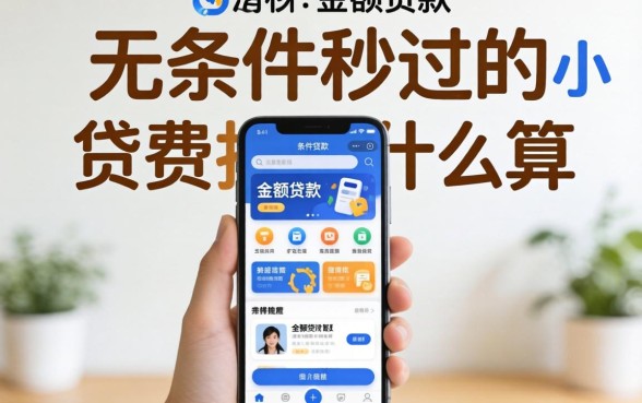 那些号称无条件秒过的小额贷款app，到底在打什么算盘？