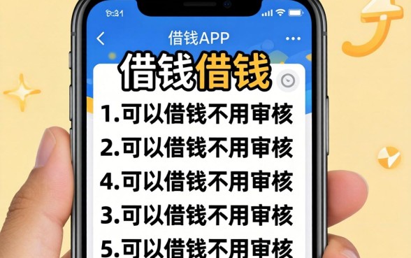 手机里哪里可以借钱,条列5个可以借钱不用审核的app