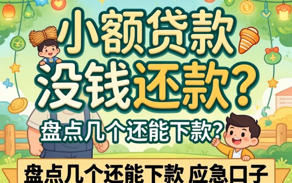 网上小额贷款没钱还款？盘点几个还能下款的应急口子