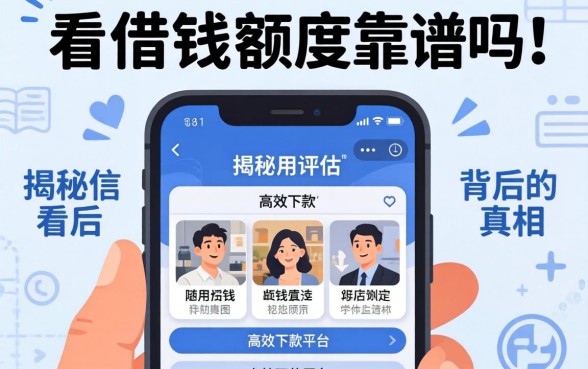 手机号看借钱额度靠谱吗？揭秘信用评估背后的真相与高效下款平台