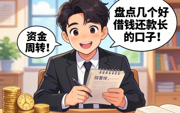 急需资金周转？盘点几个好借钱还款长的口子