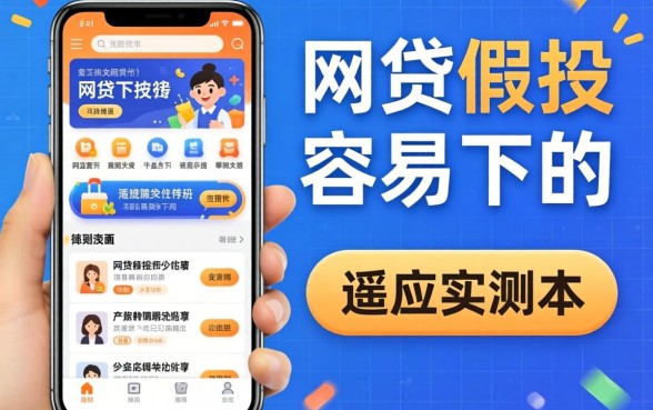 盘点几款网贷比较容易下的APP,通过率实测分享
