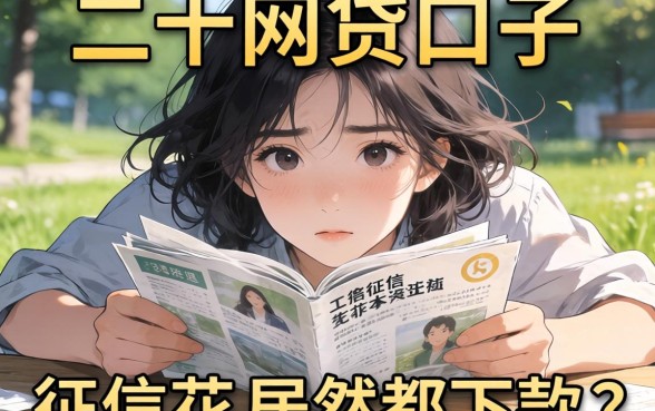 我翻烂了二千网贷口子，发现征信花居然都下款的口子藏在这里