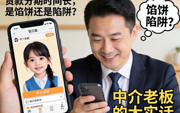 手机贷款分期时间长，是馅饼还是陷阱？一个中介老板的大实话