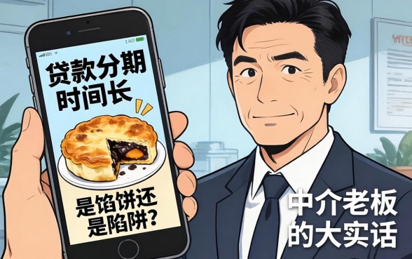 手机贷款分期时间长，是馅饼还是陷阱？一个中介老板的大实话