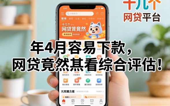 我试了十几个平台,发现2026年4月容易下款的网贷竟然不看综合评估