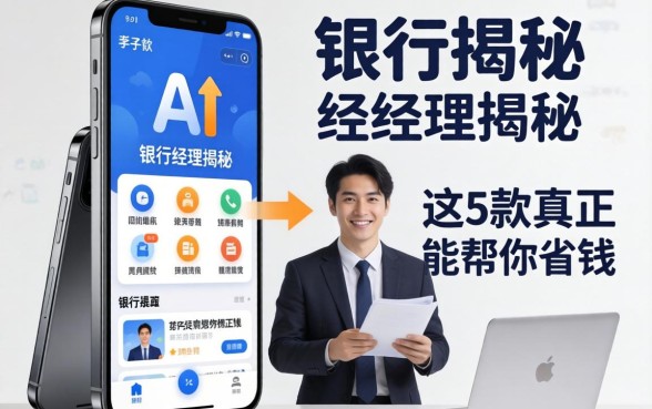 手机ai应用有哪些？银行经理揭秘：这5款真正能帮你省钱