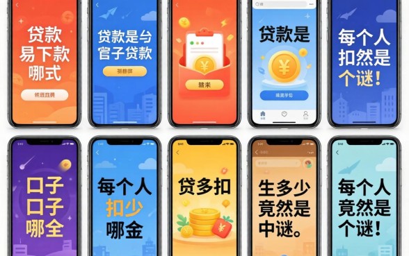 我试了十几个平台，发现贷款最易下款的口子是哪个和每个人扣多少竟然是个谜