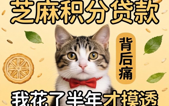 芝麻积分贷款t背后的猫腻，我花了半年才摸透