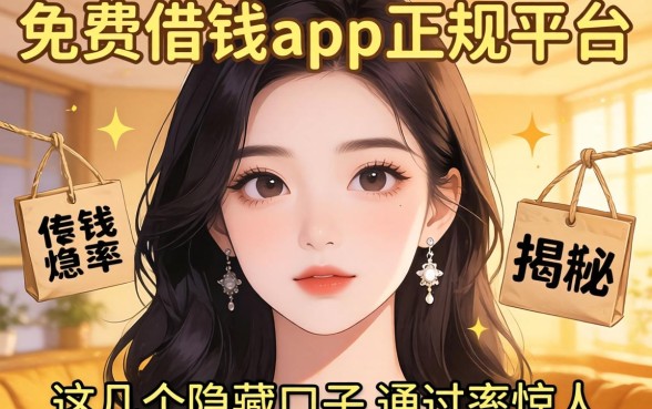 揭秘免费借钱app正规平台：这几个隐藏口子通过率惊人