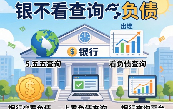 银行不看查询与负债，理出五个不看负债查询的平台