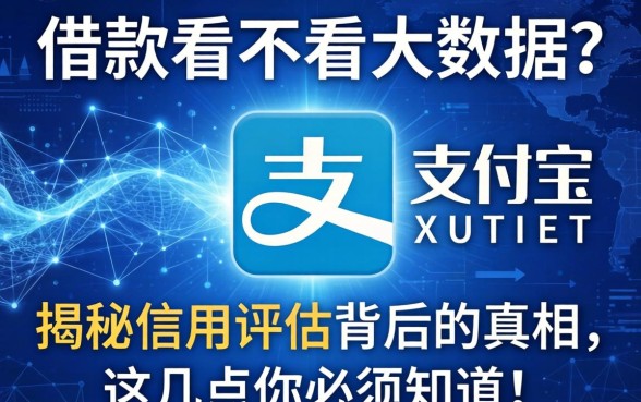 支付宝借款看不看大数据？揭秘信用评估背后的真相，这几点你必须知道！